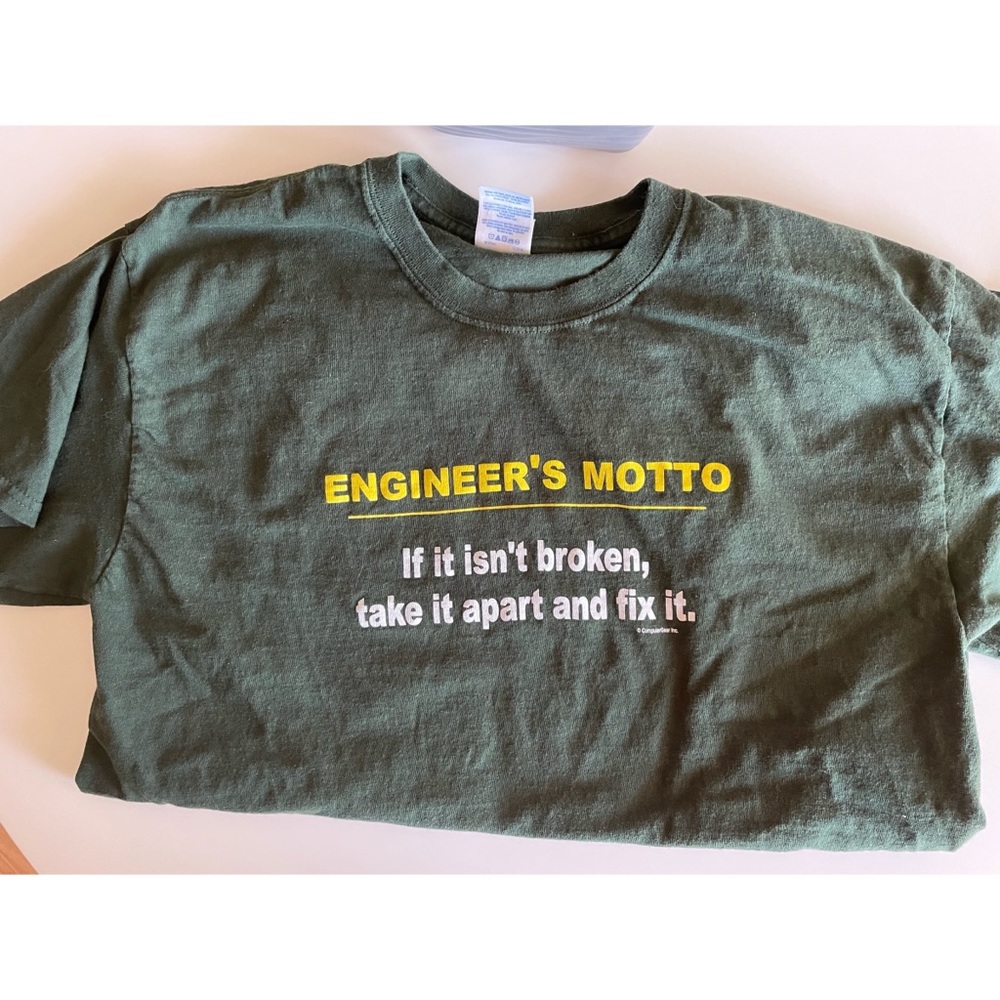 Green Men's Graphic Tee